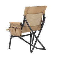 Chaise de plage pliable en aluminium léger de haute qualité, chaise de camping compacte et portable pour une utilisation en extérieur
