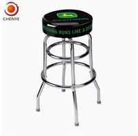Tabourets de bar modernes avec logo imprimé sur mesure Mobilier de salle à manger chaises conçues en usine