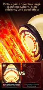 Máy làm đẹp không dây mạ vàng 24K, chống nước, công nghệ collagen, tần số kép, vi dòng điện, tần số cao, kích thích cơ - Product Image 5