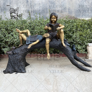 BLVE grande personalizado al aire libre público Metal fundición arte <span class=keywords><strong>personas</strong></span> escultura bronce famosa persona estatua sentada en banco - Product Image 3