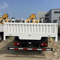 Camion lourd HOWO, camion léger, grue à bras articulé 4200, grue montée sur camion