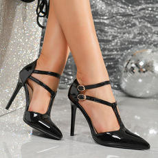 Zapatos de Tacón Alto con Punta Puntiaguda de Diseño Personalizado OEM, Sandalias para Mujer, Zapatos de Tacón Alto de Lujo para Damas - Product Image 2