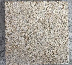 Venta caliente de losas de encimera de cocina de granito amarillo personalizado aplicación de baño al aire libre barato losas de granito con forma de azulejo pulido - Product Image 3