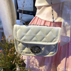 Robe en dentelle en coton pour filles, jupe épaules dénudées, robe de princesse avec sac fantaisie, prix d'usine, nouvelle collection - Product Image 5