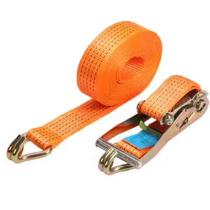 Multi Function Heavy Duty Webbing Tie Down Straps Cam Buckle Ratchet Lashing Belt Car Logistic Strap