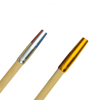 Insert de siège extérieur en aluminium OD8mm 5/16 pouces 50 grains pour flèches en bois et en bambou, connecteur de pointe de flèche, accessoires de tête de flèche