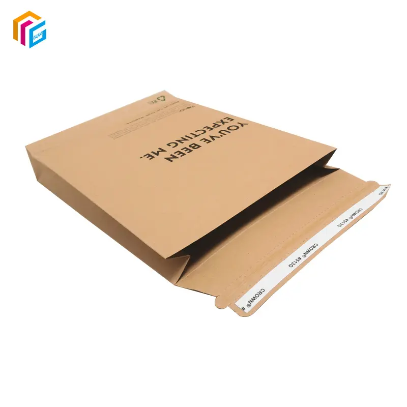गसेट आर्काइविंग पेपरवर्क दस्तावेज़ के साथ कस्टम आकार पूर्ण रंग मुद्रण भारी ग्राम पेपर लिफाफा