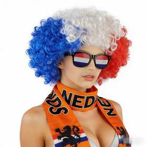 Peluca Corta Afro Rizada Ecológica de Nuevo Diseño, Multicolor, Cabello Sintético para Mujeres Negras, Ideal para Fiestas, Venta al Por Mayor - Product Image 4