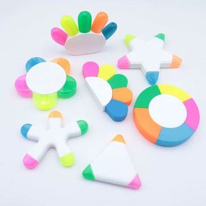 Bolígrafo Fluorescente con Forma de Dedo de Cinco Colores con Logotipo Impreso Personalizado WSY83, Regalo Promocional para Actividades Corporativas y Empresariales - Product Image 2