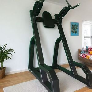 Stable Frame Dip <b>Knee</b> Raise Fitness Machine Abdominal <b>Exercise</b> Gear for Commercial Gym and Training Studio - Product Image 4