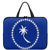 Sac pour ordinateur portable avec drapeau du Belize, étui étanche et fin pour ordinateur portable avec fermeture éclair de qualité supérieure, sac portable pour ordinateur portable pour tablettes