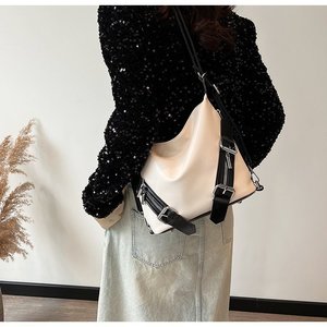 Women's Trendy Tote Bag Design Trendy PU <b>Ladies</b> <b>Backpack</b> Casual Double-Strap Single-Shoulder Messenger Bag Tanjing - Product Image 5