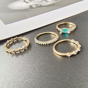 Día de San Valentín Flor Pareja matrimonio Señor de la Llave de Anillo conjunto para mujer - Product Image 2