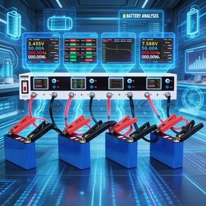 YPSDZ-0550-4 Penguji Baterai 4 Kanal Penguji Pengisian-Pengosongan Baterai Lithium 50A untuk Penguji Kapasitas Baterai Li-<span class=keywords><strong>ion</strong></span> LiFePo4 - Product Image 2