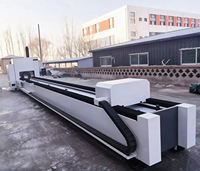 Machine de découpe de tubes par laser à fibre avec système de chargement et déchargement semi-automatique en option et zéro gaspillage, système CNC CypCut 6012
