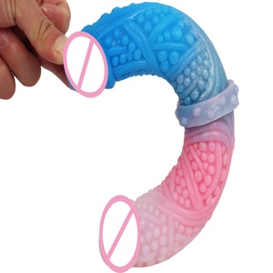 OEM Hot Sale Factory Price LUUK-07 Double <b>Dildo</b> Sex Toys for Female Double Head Long <b>Dildo</b> Double <b>Dildo</b> Toy for Men - Product Image 1
