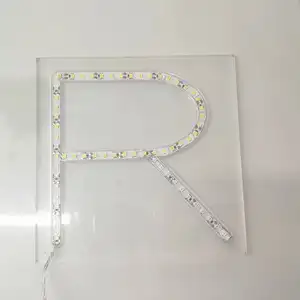 Luz flexível neon separada de 6mm/8mm/12mm, com tubo de led neon para propaganda sinais neon