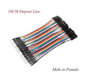 Ruised 40pin mehrfarbig Dupont WI <span class=keywords><strong>Re</strong></span> 40PCS Dupont 10C M Stecker zu Buchse Jumper WI <span class=keywords><strong>Re</strong></span> Ribbon Kabel für Ar - Product Image 2