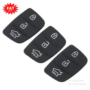 Porte-clés 3 boutons en caoutchouc de remplacement pour <span class=keywords><strong>Hyundai</strong></span> I40 I30 I20 I10 Ix20 Ix30 Ix35 Santa Fe Tucson Elantra Accent Car - Product Image 3