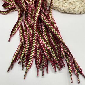 Couleurs Polyester <span class=keywords><strong>Lacets</strong></span> Ethnique Polyester Cordon pour Sweat À Capuche Cordon 1.5 <span class=keywords><strong>cm</strong></span> Ethnique Plat Cordon - Product Image 3