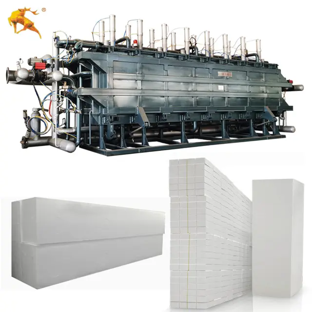 2m EPS blco moulding machine polyurethane EPS polystyrene foam block sheet making machine