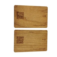 Anpassbare Hotel-NFC-Schlüsselkarte aus Bambus-Holz 213 Check-in Sicherer Zugang Gebäudezugangskontrolle