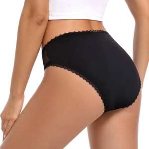 OEM/ODM Culottes Pour Couche De Protection Abondants Qualite Superieur 8H 50ml Panties Sexy Woven Adults Plain Dyed Hipster T/T - Product Image 3