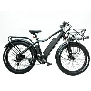 26 "52V 1000W Bafang Motor 17AH litio 55 KM/H OEM personalizado UL2849 4,0 nieve neumático gordo montaña bicicleta eléctrica para adultos