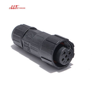 LLT Ip68 impermeable Circular 2 3 4 5 6 7 8 9 10 Pin conector de tornillo de aviación de plástico - Product Image 4