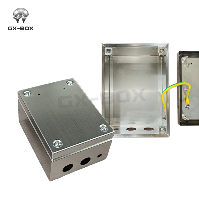 outdoor ip65 stainless steel terminal box Power Distribution Box Control Panel electrical junction enclosure box