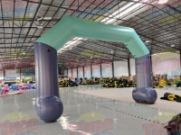 Arche gonflable en PVC personnalisée pour l'extérieur, ligne de départ/arrivée pour les courses sportives, la publicité - Résistante à l'eau et durable