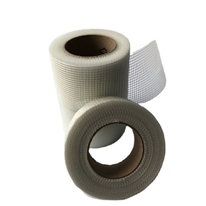 Ruban de réparation de <span class=keywords><strong>façade</strong></span> en fibre de verre de Hong Kong, filet auto-adhésif en plastique pour plâtre - Product Image 1