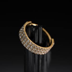 ASTM F 136บานพับไทเทเนียม clickers ห่วงคริสตัลเครื่องประดับร่างกาย G23หินเพทายของขวัญแต่งงานแหวนหมั้นจมูก - Product Image 4