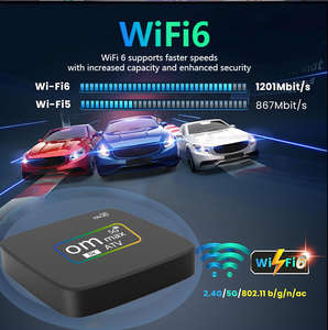 <span class=keywords><strong>Q96</strong></span> Om <span class=keywords><strong>Max</strong></span> 8K ATV Haute Définition Android 15 TV Set-Top Box Quad Core Processeur 2.4GHz WiFi Cross-Border UK Export - Product Image 5
