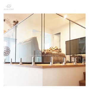 Đương Đại hiện đại hợp kim nhôm ban công kính lan can với kênh cho các ứng dụng khách sạn - Product Image 2