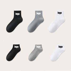 Design High Quality Sport Crew Custom Logo <b>Socks</b> Print Knitted Design With Customized Logo Men <b>Socks</b> - Product Image 2