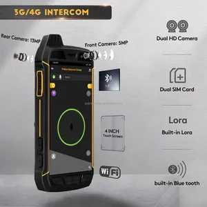 4G LTE ZELLO RealPTT PoC Radio <strong>Global</strong> <strong>Talking</strong> Android WIFI GPS Network Walkie Talkie Sim Card <strong>Smart</strong> Talkie-walkie - Product Image 2