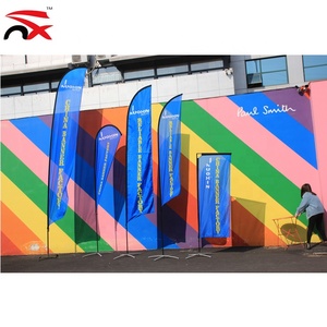 Tùy Chỉnh Quảng Cáo Vua Kích Thước <span class=keywords><strong>Swooper</strong></span> Bãi Biển Lông Cờ Cho Hiển Thị - Product Image 3