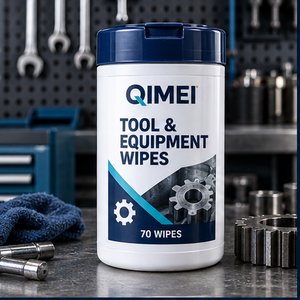 Lingettes pour outils et équipements en boîte compacte, marque privée, 70 unités, OEM ODM - Product Image 1