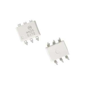 4N25 4N25M ออปโตคัปเปลอร์/โฟโตทรานซิสเตอร์แบบเสียบตรง DIP-8 - Product Image 2
