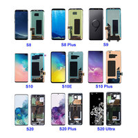Assemblage Oled écran tactile numériseur avec cadre pour Samsung Galaxy Note 8 9 10 10 + 20 20u écran OLED original avec cadre