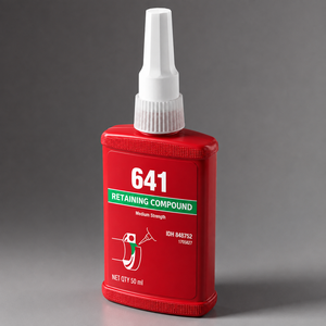 Adhesivo Anaeróbico de Alto Rendimiento 641 para Piezas Cilíndricas, Ejes, Rodamientos, Bujes, Ensamblaje Industrial - Product Image 1