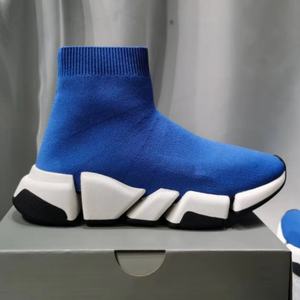 Chaussures décontractées de luxe 2.0 de haute qualité pour hommes BalenSpeed, baskets tendance à semelle épaisse et coussinée, style chaussette - Product Image 4