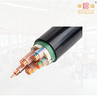 Harga Pabrik Kabel Listrik Inti Tembaga Tegangan Rendah 0.6/1kv Berlapis PVC Tahan Api  Kabel Daya LV Berisolasi XLPE