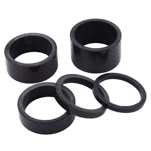 IRONDONKEY <span class=keywords><strong>v</strong></span>élo en Fiber <span class=keywords><strong>de</strong></span> carbone <span class=keywords><strong>fourche</strong></span> tête montée Riser joint 28.6mm tête joint anneau poignée tige joint anneau - Product Image 5