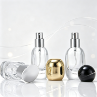 Flacon de parfum miniature vide de 15 ml, flacon en verre personnalisé avec logo, flacon en verre rechargeable pour emballage cosmétique