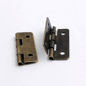 Chengyu 30mm Inner 90 Degree Positioning Hinge Iron Antique Bronze Furniture Hinge Surface Mount Standard H Type - Product Image 4
