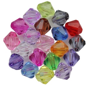 Perles Bicones en Cristal Transparent en Gros pour la Fabrication de Bijoux et les Projets DIY - Product Image 2