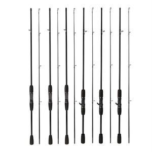 คันเบ็ดตกปลาแบบหล่อ 2 ท่อน น้ำหนักเบาพิเศษ ขนาด 1.65 ม. 1.8 ม. 2.1 ม. ขายส่ง สำหรับตกปลาแบส ตกปลาด้วยเหยื่อปลอม ทำจากไฟเบอร์กลาสและ EVA - Product Image 2