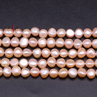 Vente en gros perle ronde naturelle forte lumière perle dispersée perle Baroque d'eau douce pour bracelet collier fabrication de bijoux
